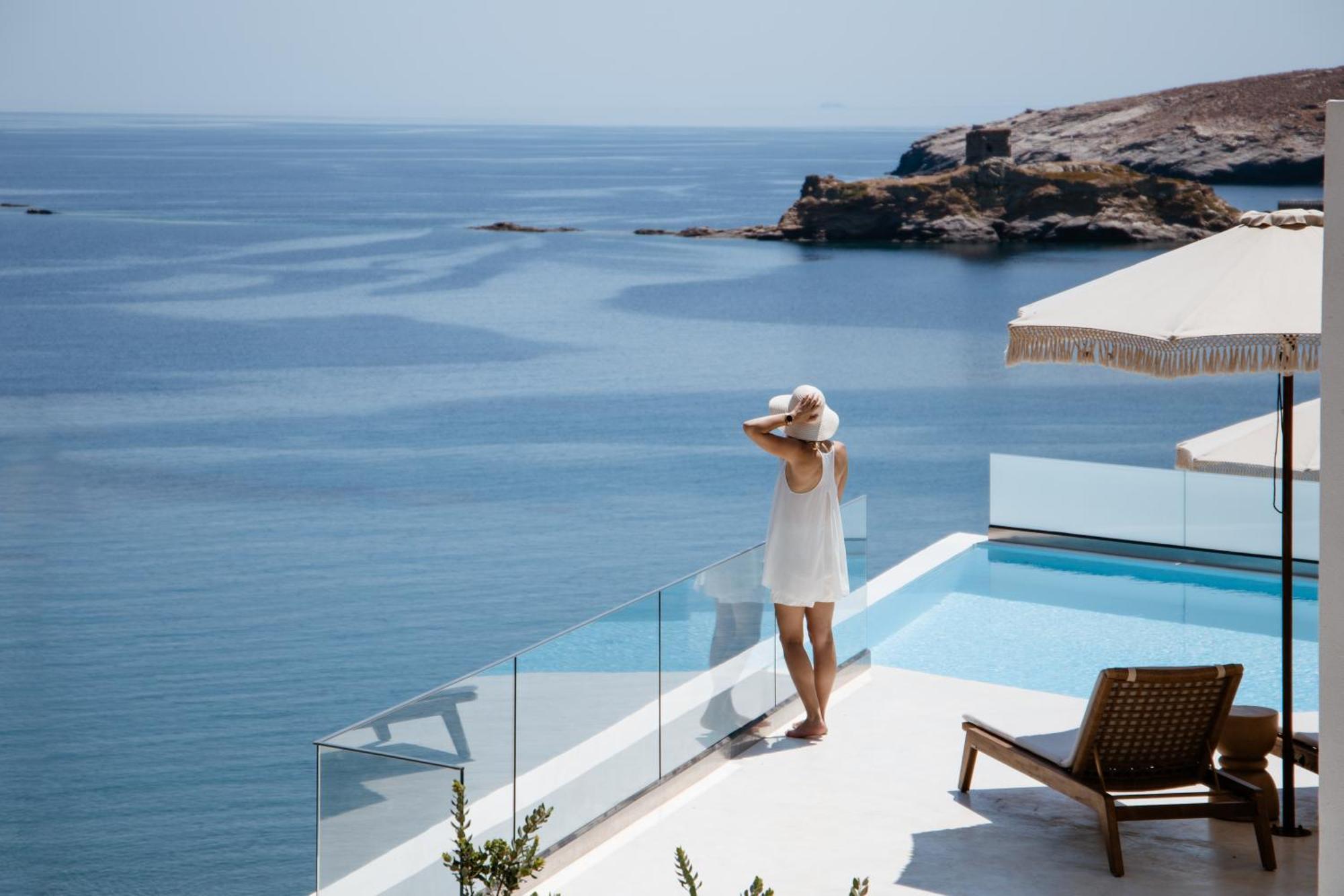 Golden Vista, Beachfront Suites By Explore Andros Экстерьер фото
